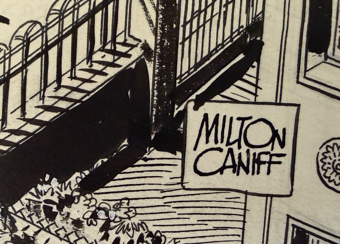 STEVE CANYON Daily Comic Strip ORIGINAL ART-1979 MILTON (Milt) CANIFF