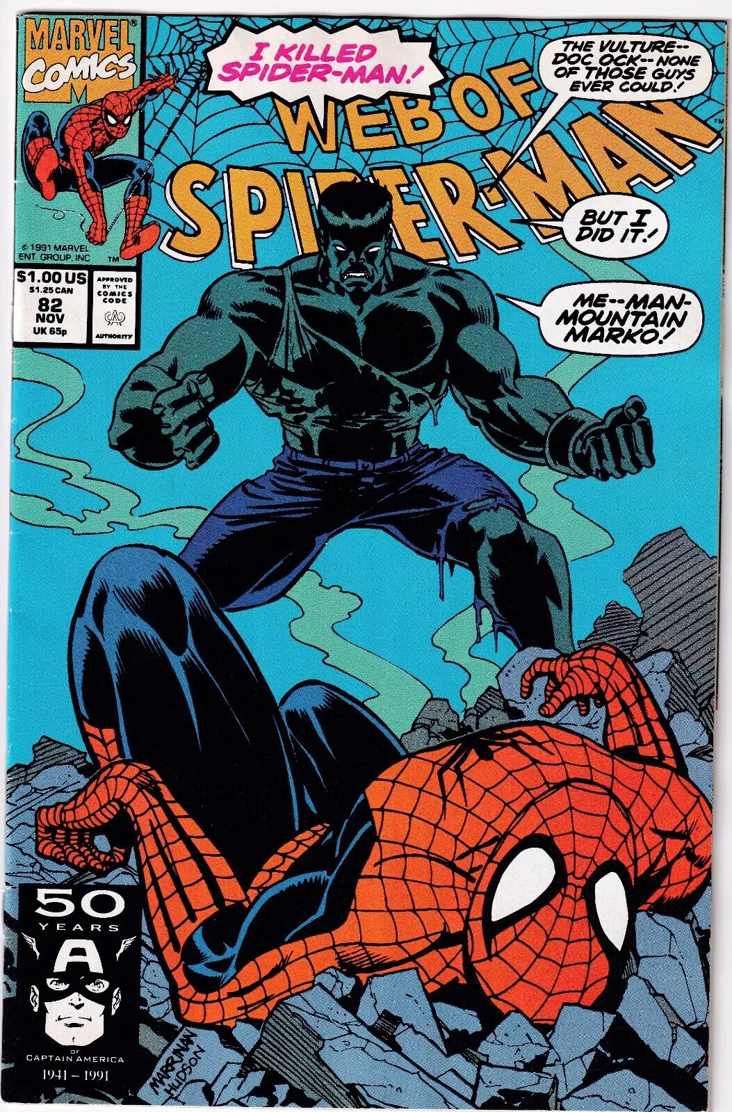 Web of Spider-Man 1985- 92 issues 3-92 Pick and choose cheapest on Ebay!