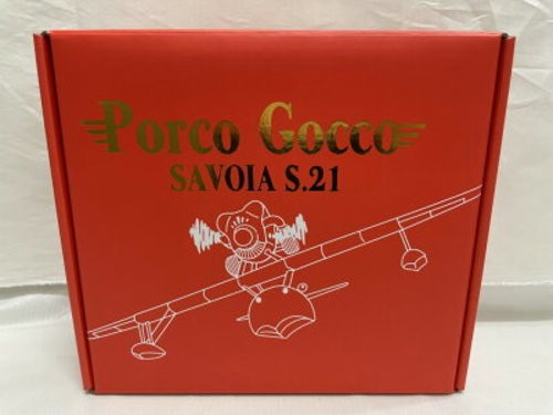 Porco Rosso Savoia S.21 Plane Model Light & Sound Studio Ghibli 30th Anniversary
