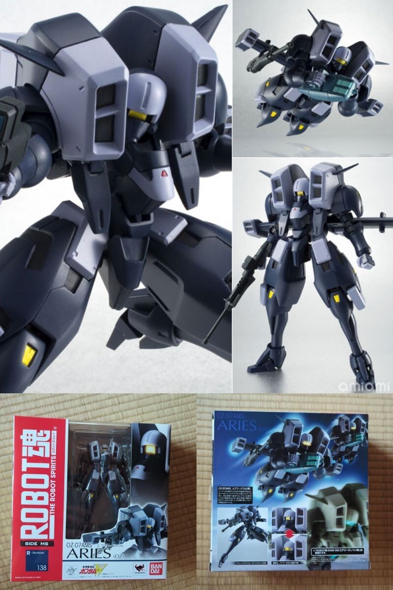 ROBOT SPIRITS SIDE MS Aries Figure OZ Version Gundam Wing Bandai