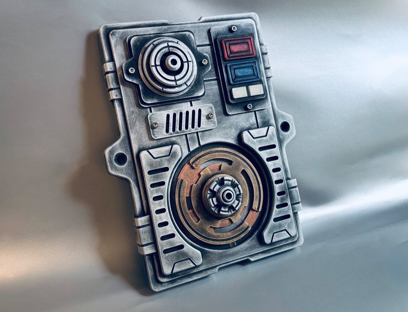 Wall Mount Control Panel V2 – Sci-fi Prop Plaque – Star Wars Galaxy’s Edge