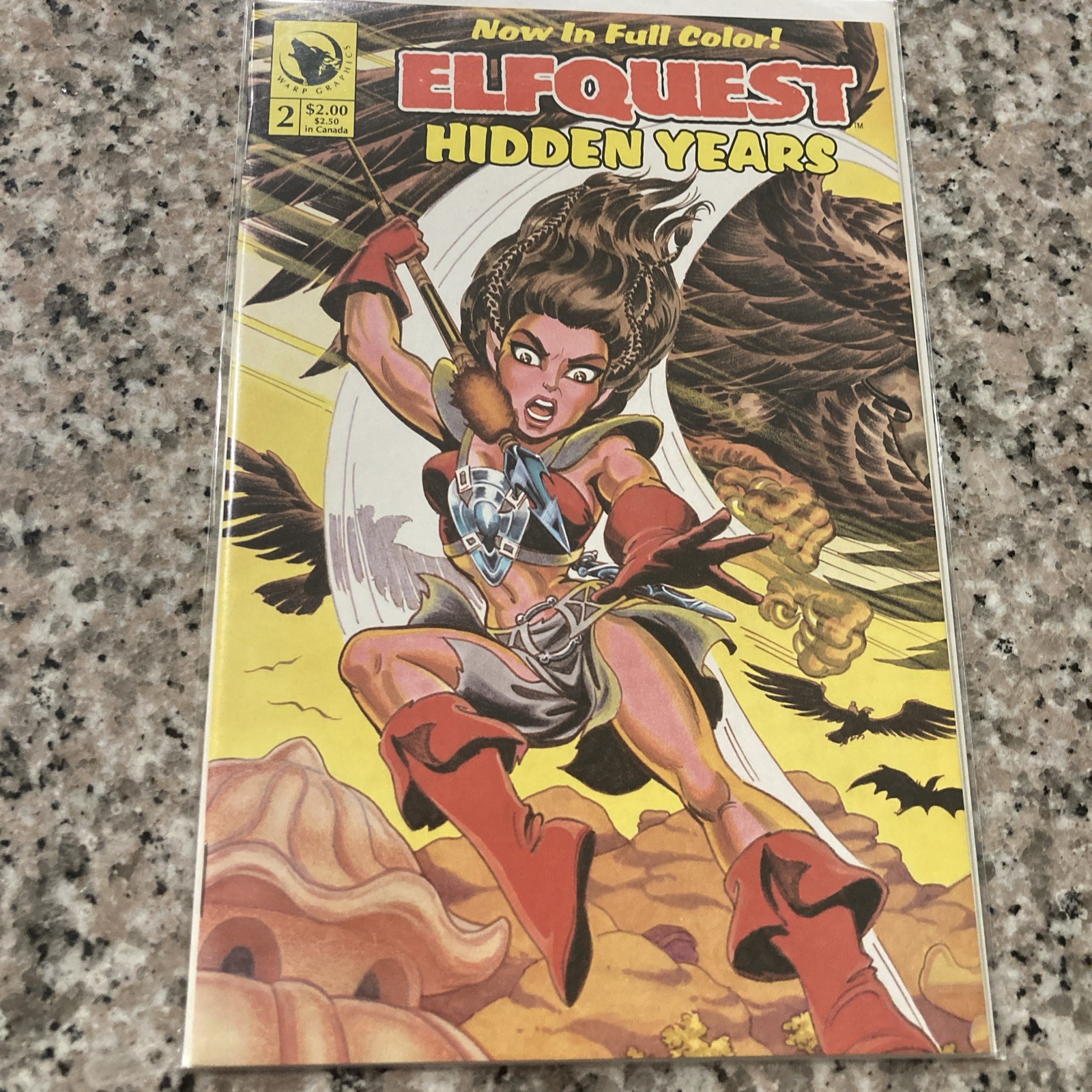 Elfquest Hidden Years #2-3-4. Warp Graphics 1992 Comic Book. Three Comic Combo!