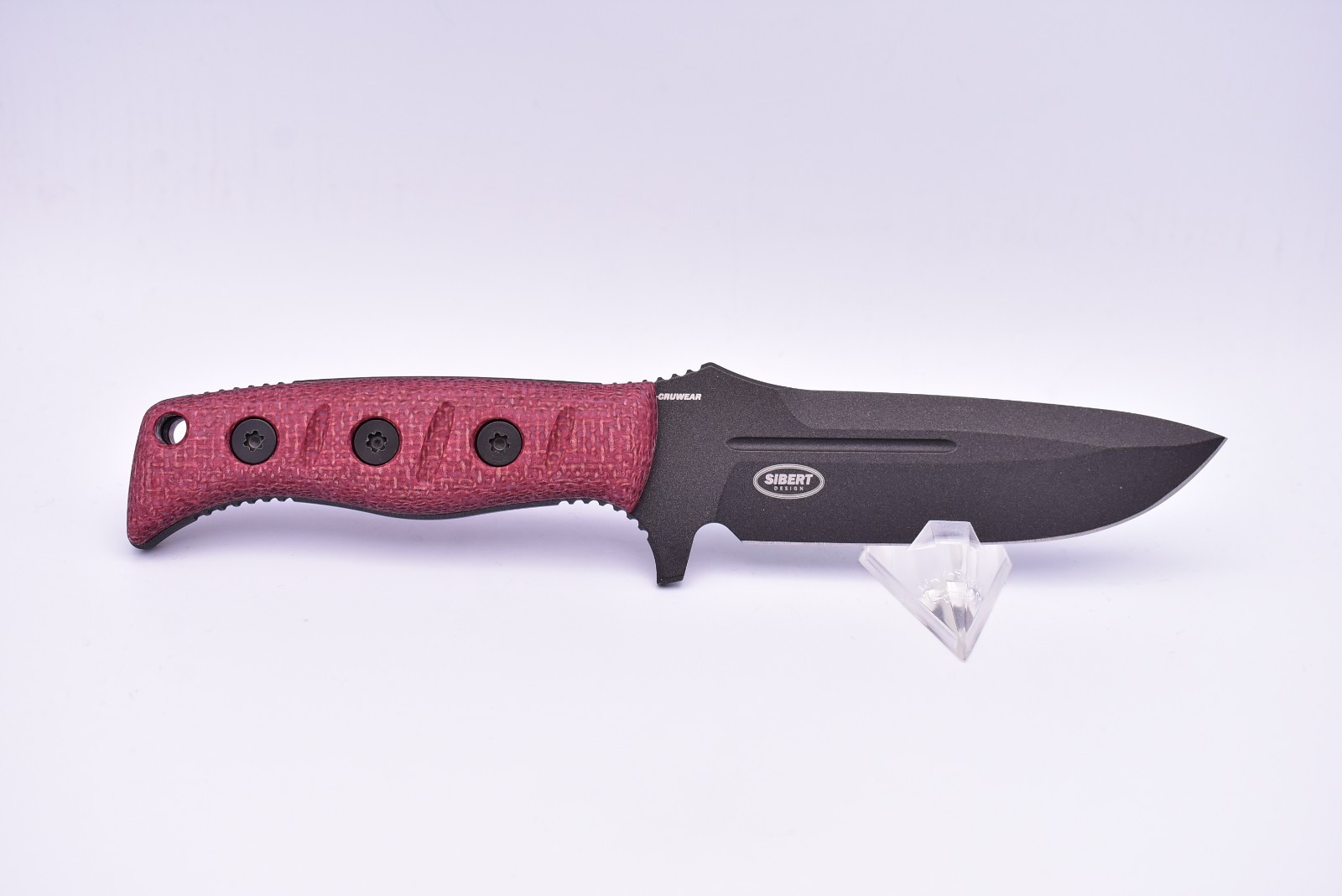 Custom 3D Burlap Micarta Handles for Benchmade Fixed Adamas 375