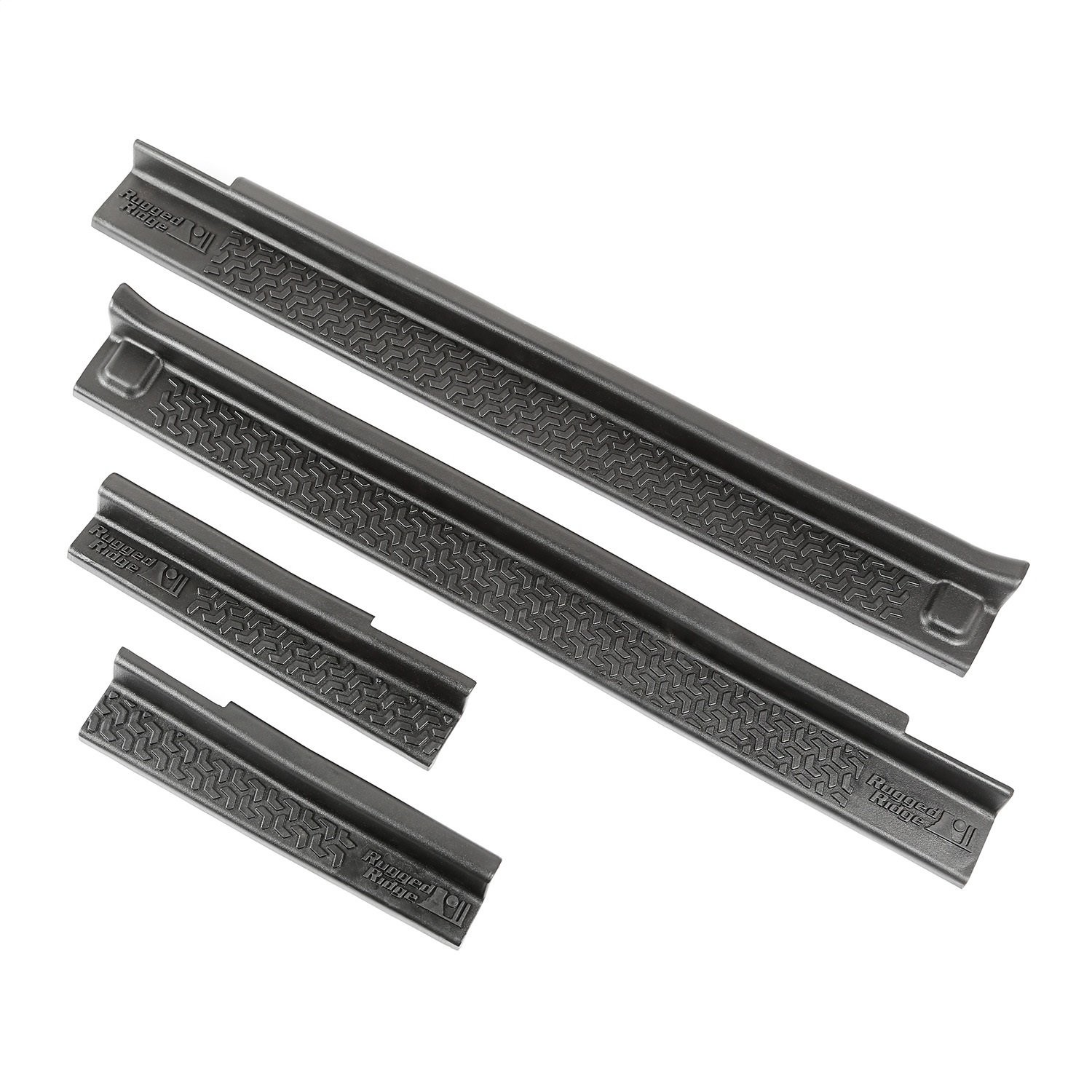 Rugged Ridge All-Terrain Entry Guards – Fits 2007–2018 Jeep Wrangler JKU 4-Door