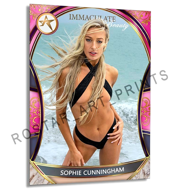 SOPHIE CUNNINGHAM Beauty GOF Rare Rostar CUSTOM Limited Card SP SCU11