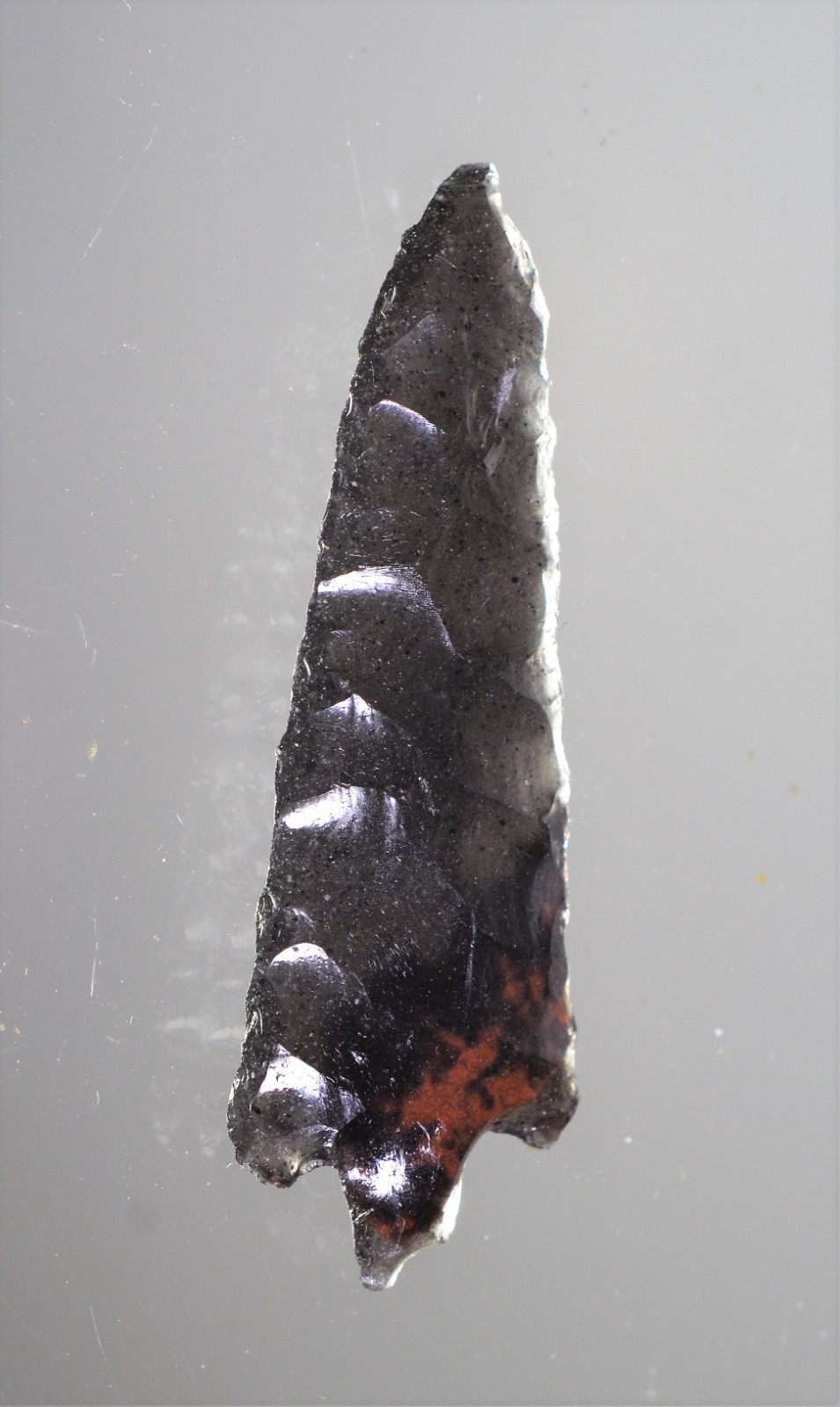 Authentic Modern Reproduction of Pre 1600 Pacific Northwest Obsidian Arrowhead