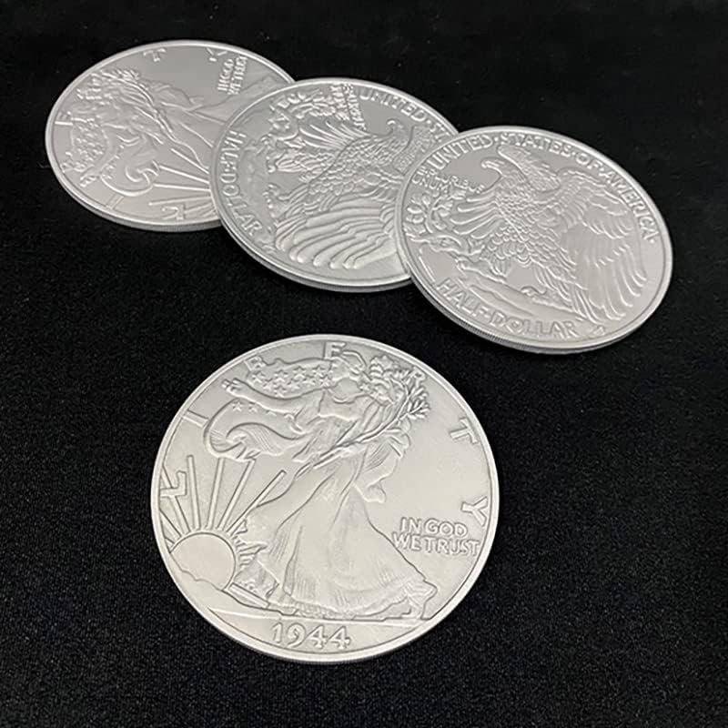 1 pc Jumbo Walking Liberty Half Dollar Magic Tricks Magician Close up Street