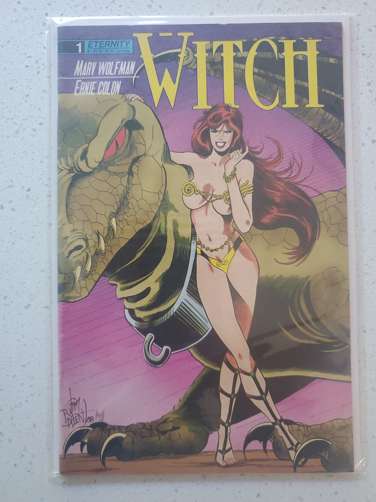 Witch #1 One-Shot 1989 Eternity Comics (Marv Wolfman, Ernie Colon)