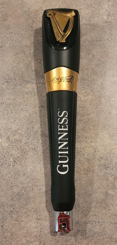 Guinness Beer Tap Handle / Bar Topper Knob – New Design Full Size 11″ Beautiful