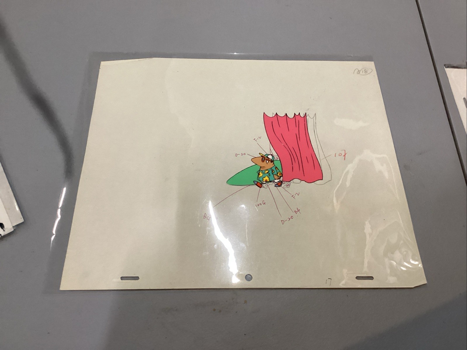 14 Pink Panther Animation Cel Lot 90s