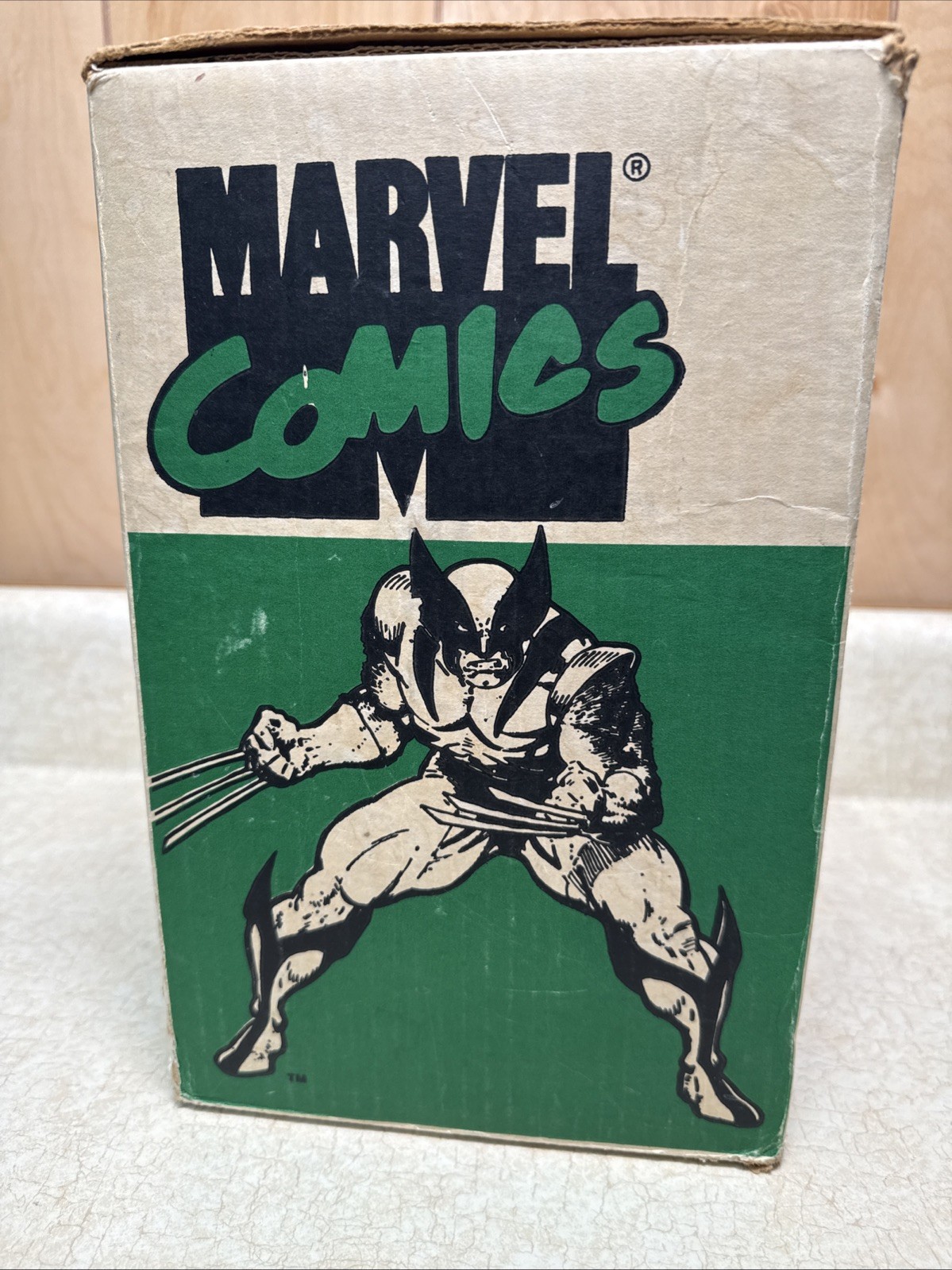 Vintage Marvel Comic Book Collection Box 1990 CMC Collectors Marketing Corp USA
