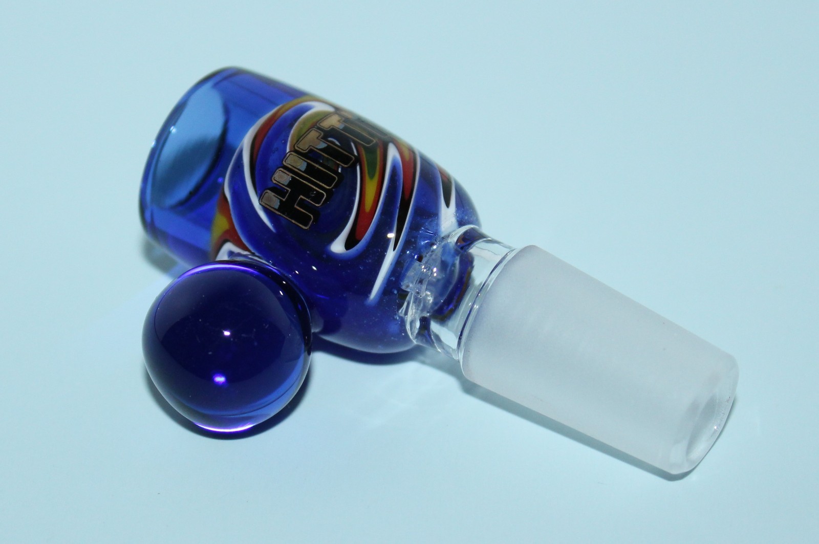 14mm NITRO WAVE Slide Bowl Tobacco w/built-in screen Glass Slide 14 mm