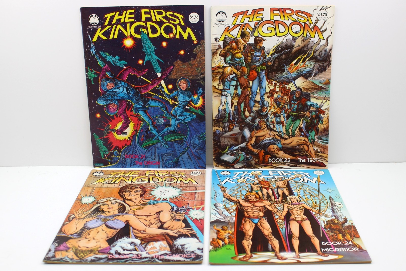 The First Kingdom by Jack Katz #1-7, 17-24, (2) #1, Lot of 16 books VF Condition