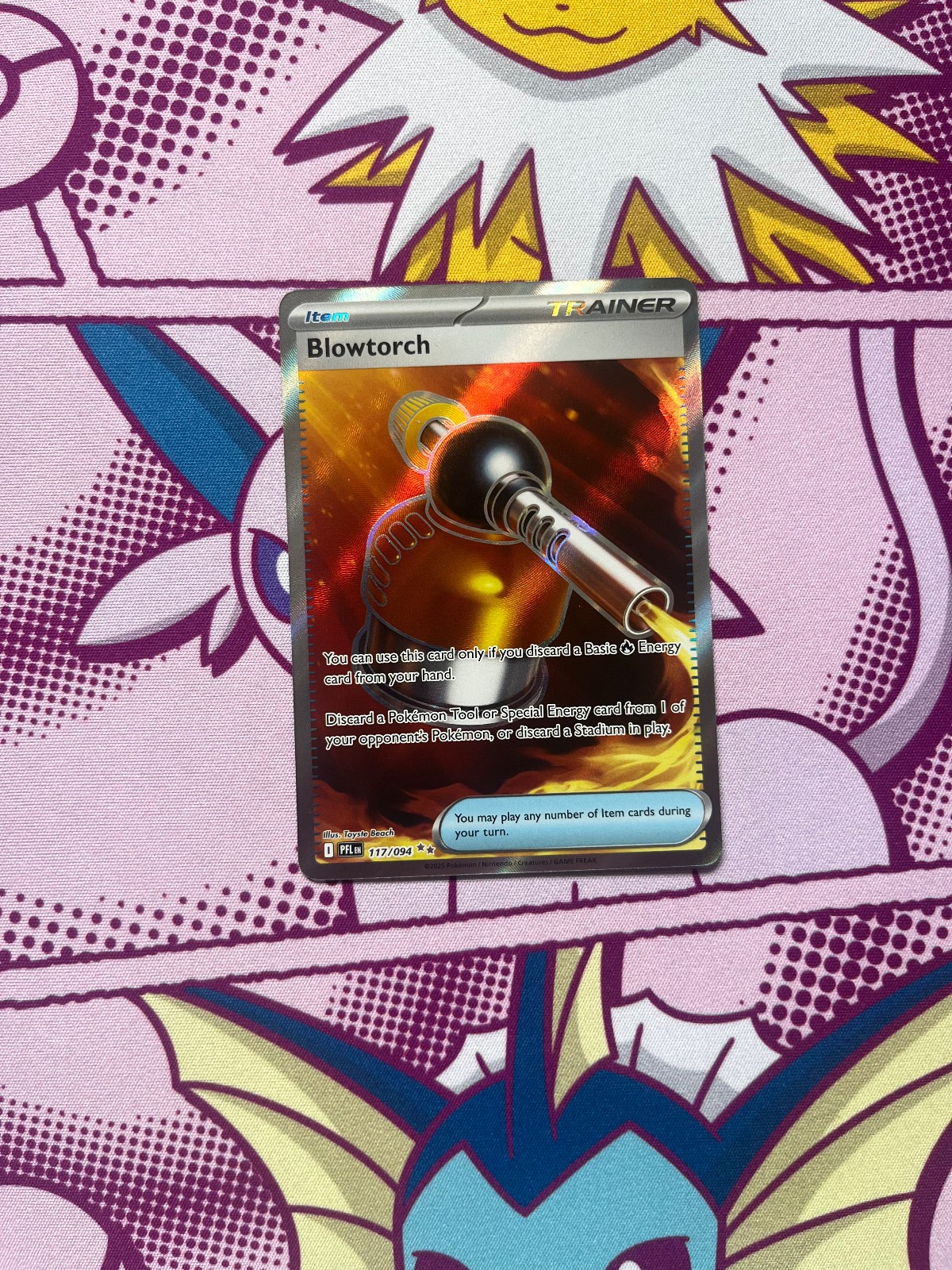 Pokemon TCG – Blowtorch 117/094 – Phantasmal Flames – Full Art – NM