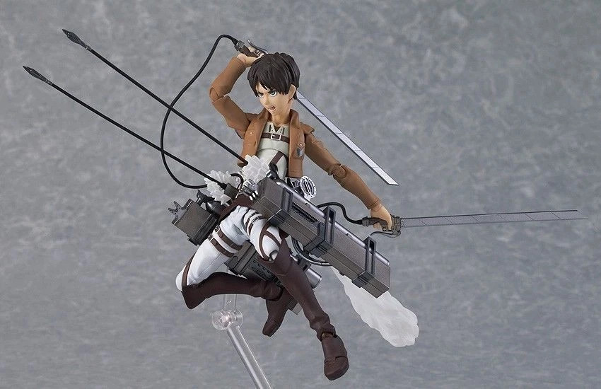 Attack on Titan Eren Yeager Shingeki no Kyojin Action Figure w/Accessory 5″ Toys