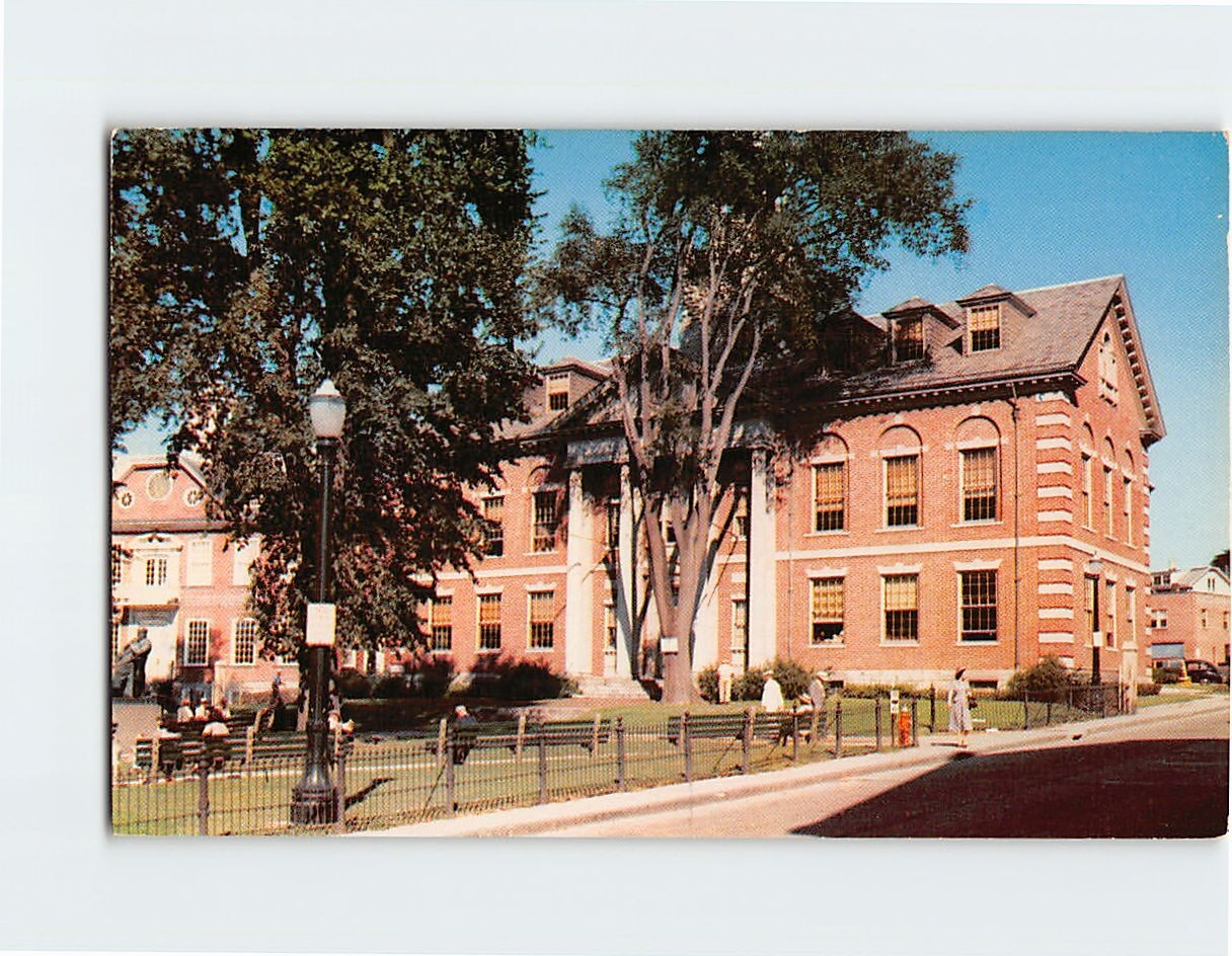 Postcard Court House Rhode Island USA