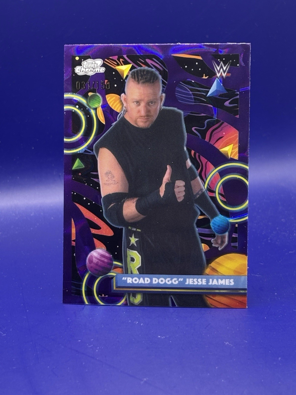 Topps 2026 Topps Chrome WWE Road Dogg Jesse James #148 Serial #/150