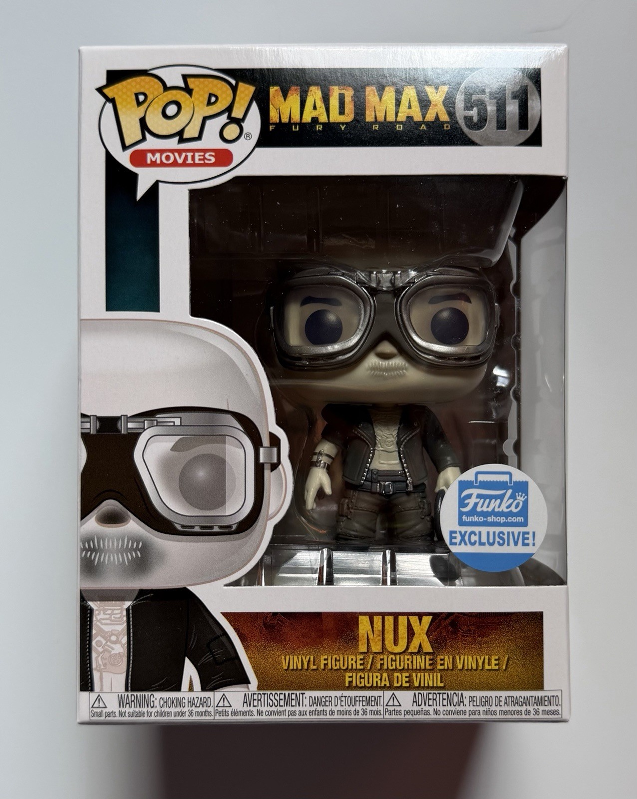 Mad Max Fury Road – Nux #511 – Funko Pop! – Funko Shop Exclusive – Brand New