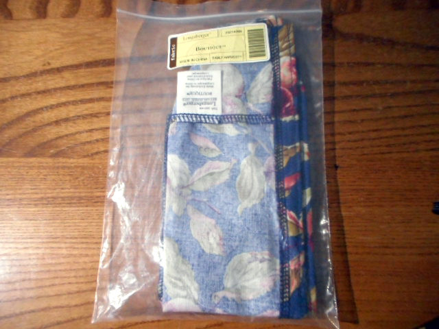Longaberger Early Harvest Boutique Fabric Liner Nib #23214269