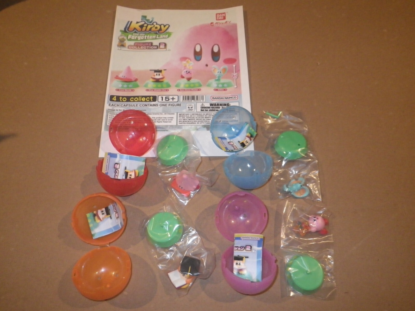 Kirby And The Forgotten Land Vol 2 – Pick One – Bandai Capsule Toy Gashapon