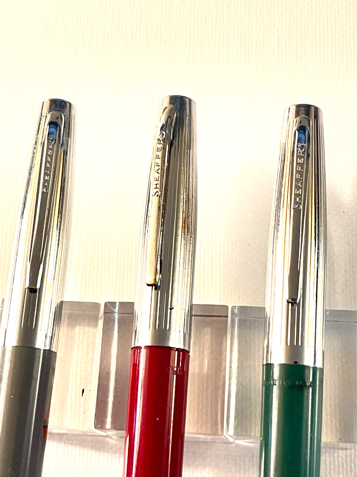 one 1960s Sheaffer cartridge “back to school” fountain pen Buyer chooses color