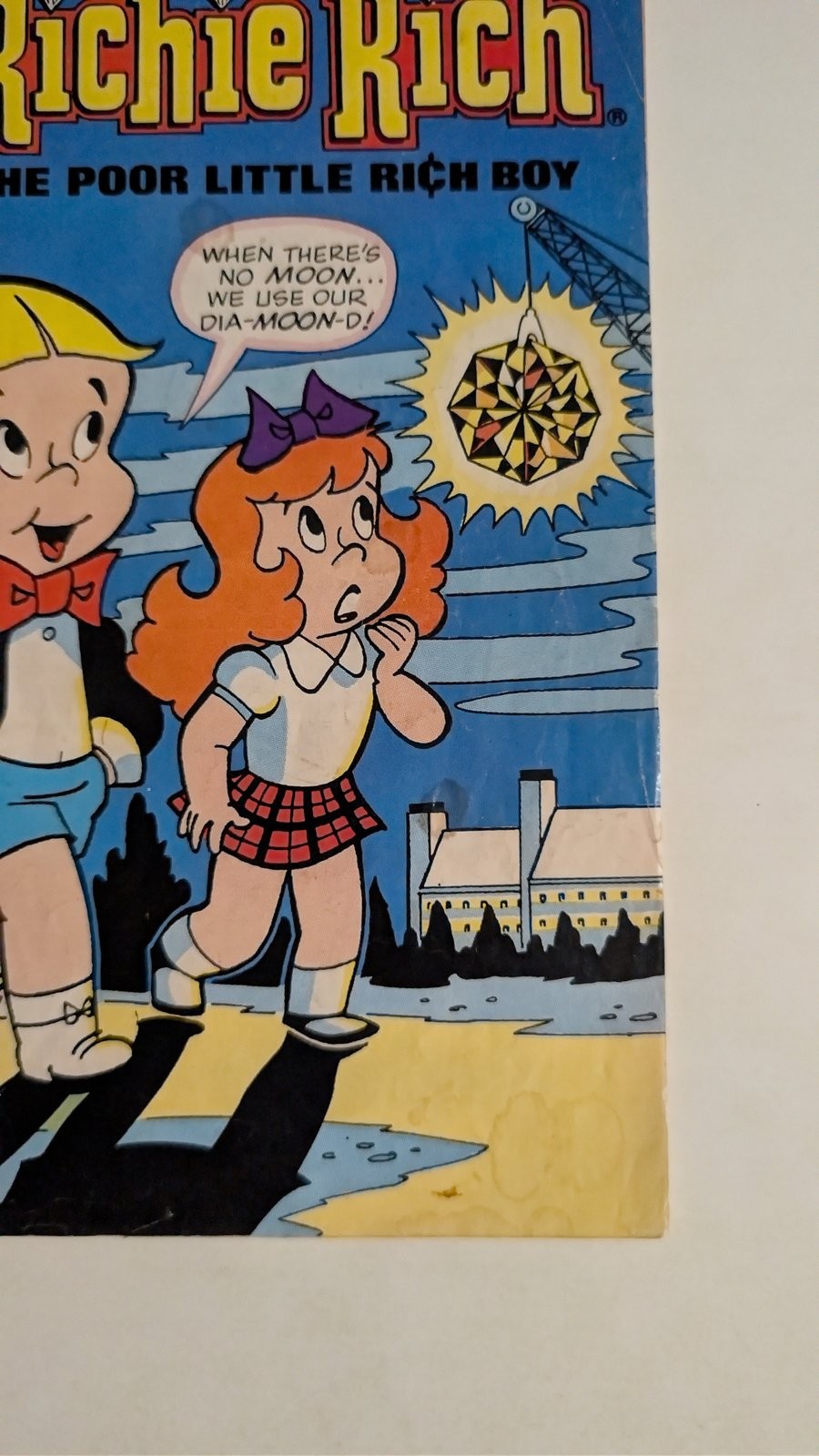 Richie Rich #229 Comic Book Cadbury Gloria Harvey Comics 1987