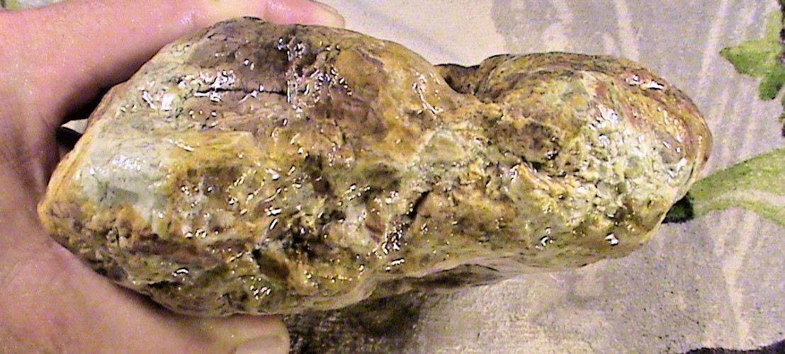 Chalcedony Picture Jasper Seam Agate #R401, Rough Lapidary Rock, 5 LBS, 11 OZ