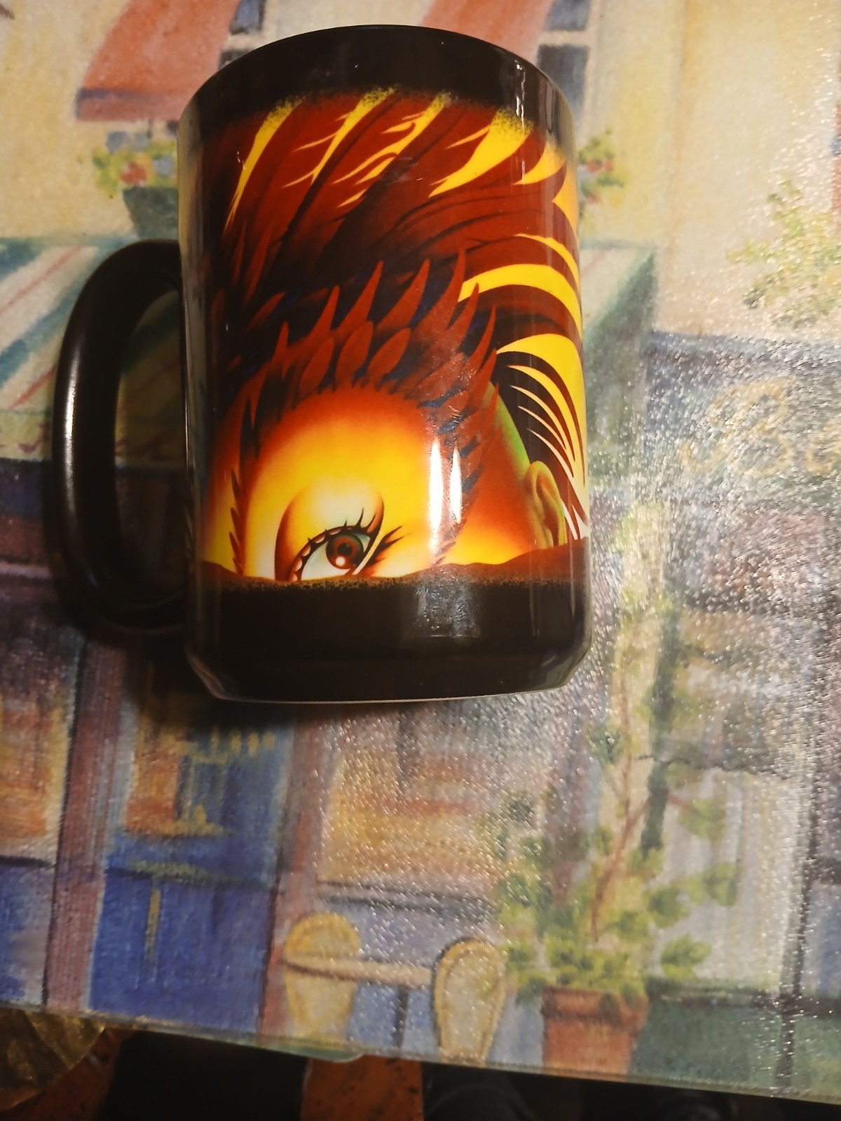 Mystere Cirque Du Soleil Coffee Mug Black Ceramic