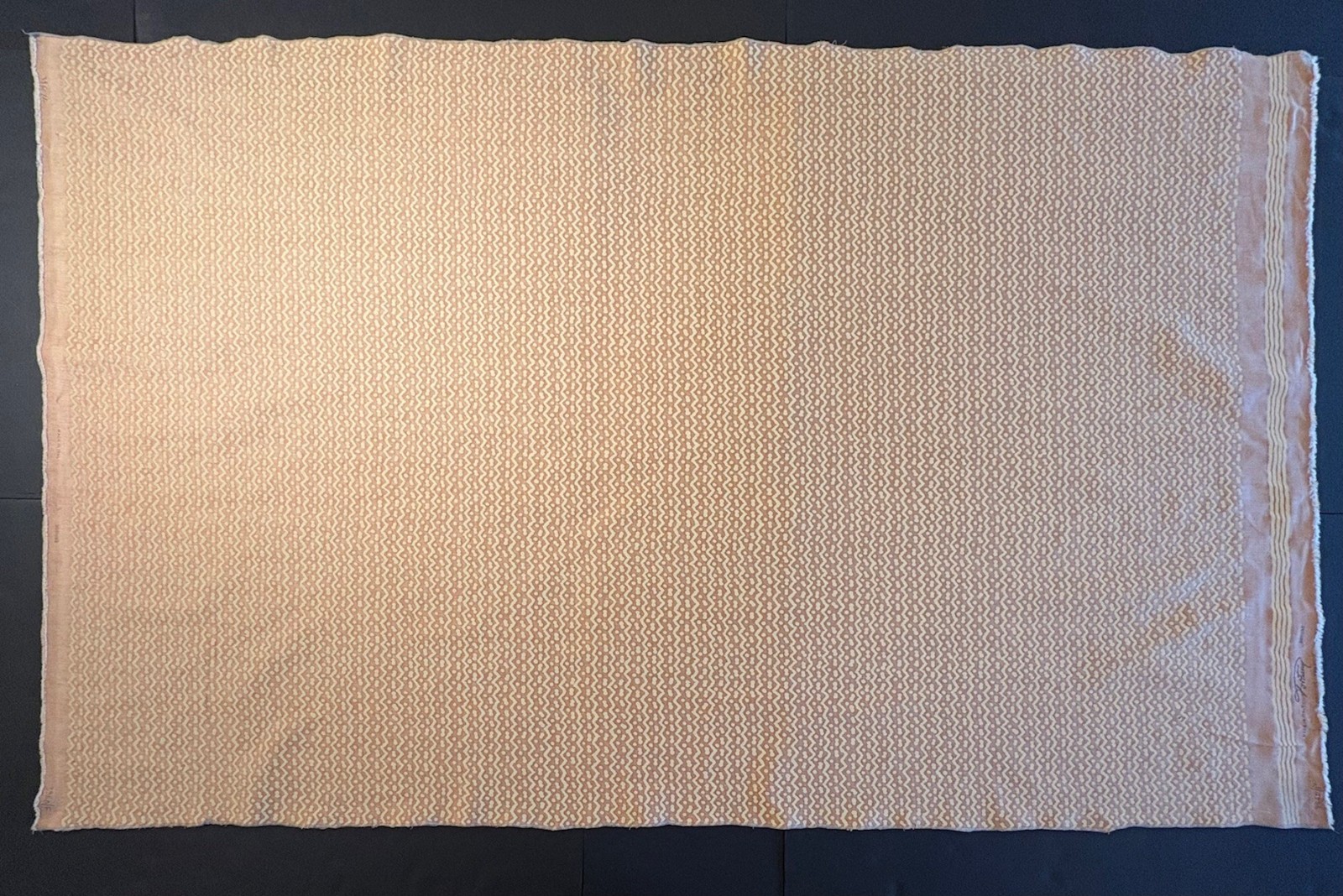 Fortuny TAPA in apricot monotones- 1 Yard (55×35 inches) #5545