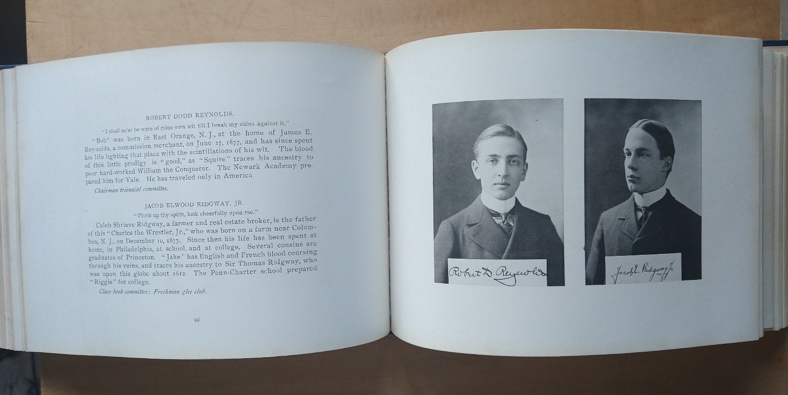 Yale 1898 Sheffield Scientific School Class Book / Yearbook + Extras