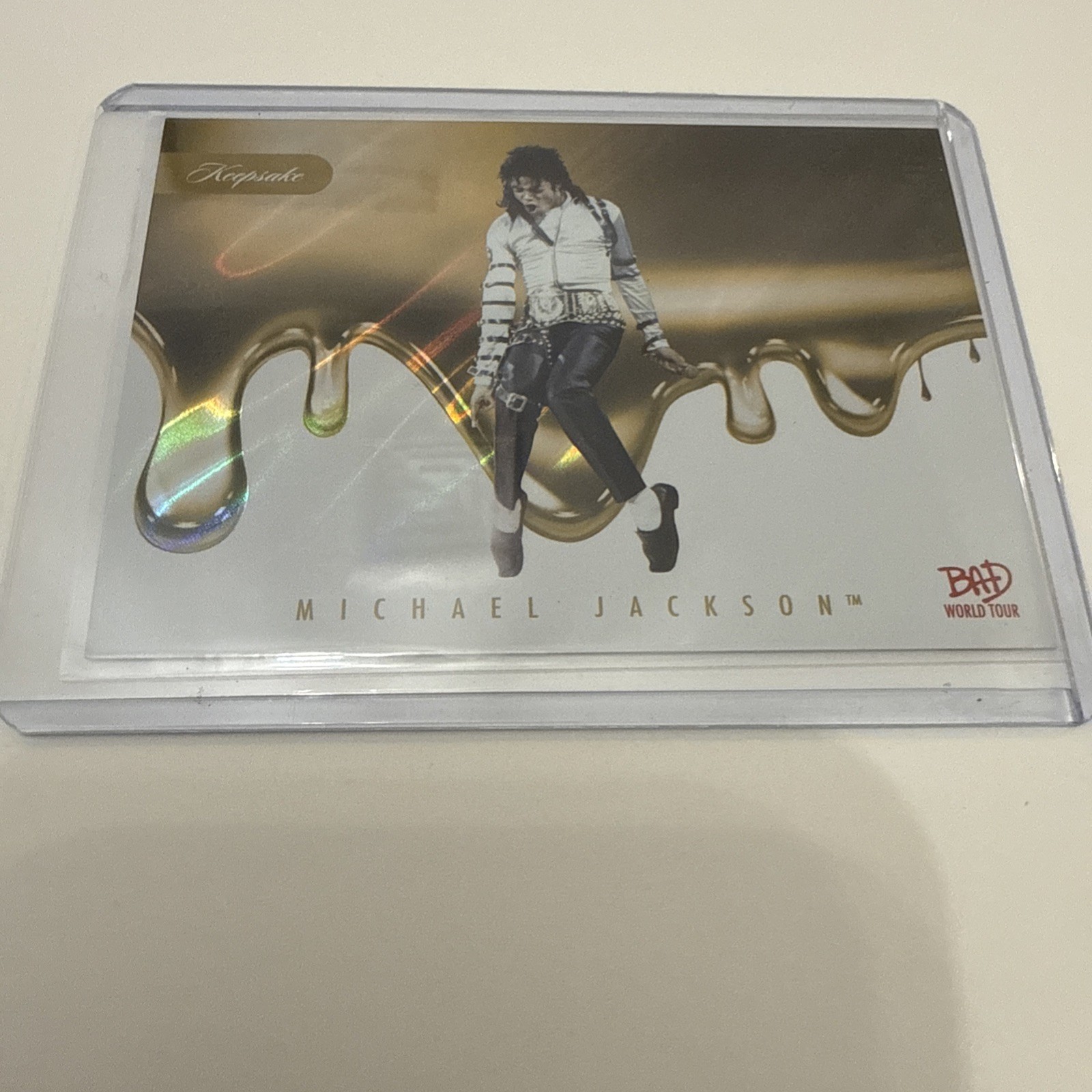 2026 Keepsake – Michael Jackson – Bad World Tour -#239 Gold Parallel #07/17