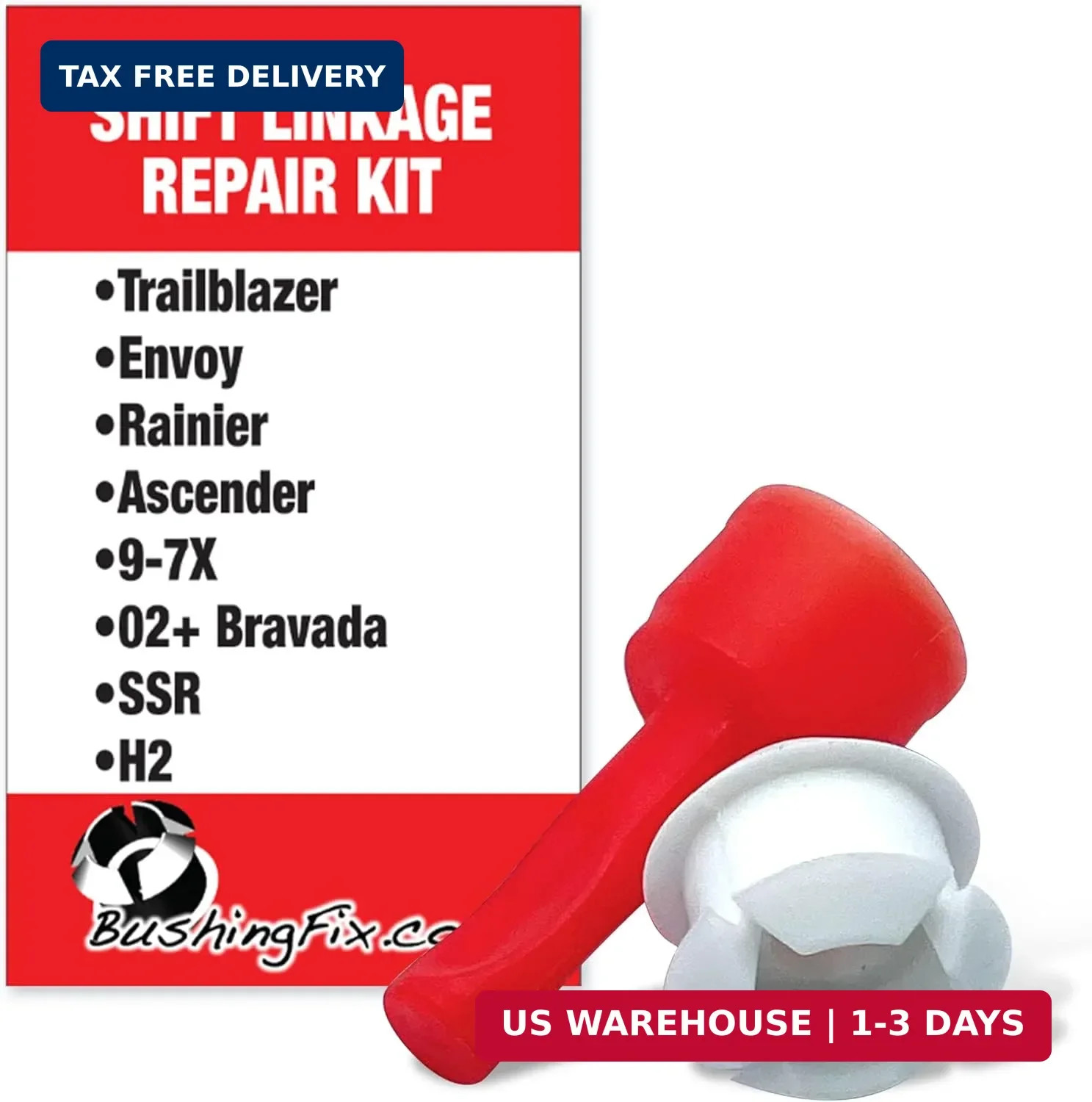 BushingFix TB1Kit – Automatic Transmission Shift Cable Bushing Repair Kit, Repla