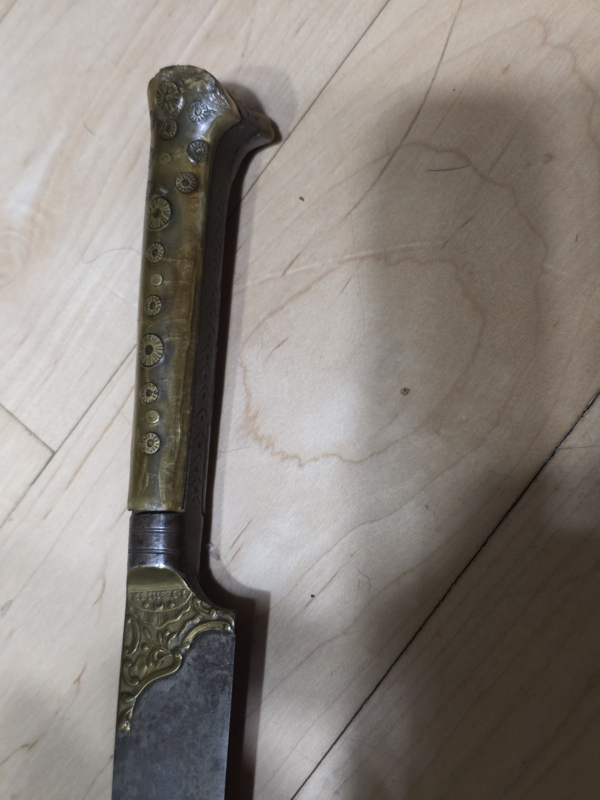 Rare Ottoman Turkish Yataghan Sword – Signed Y.F SHYTH Imperial Unit Khedivate
