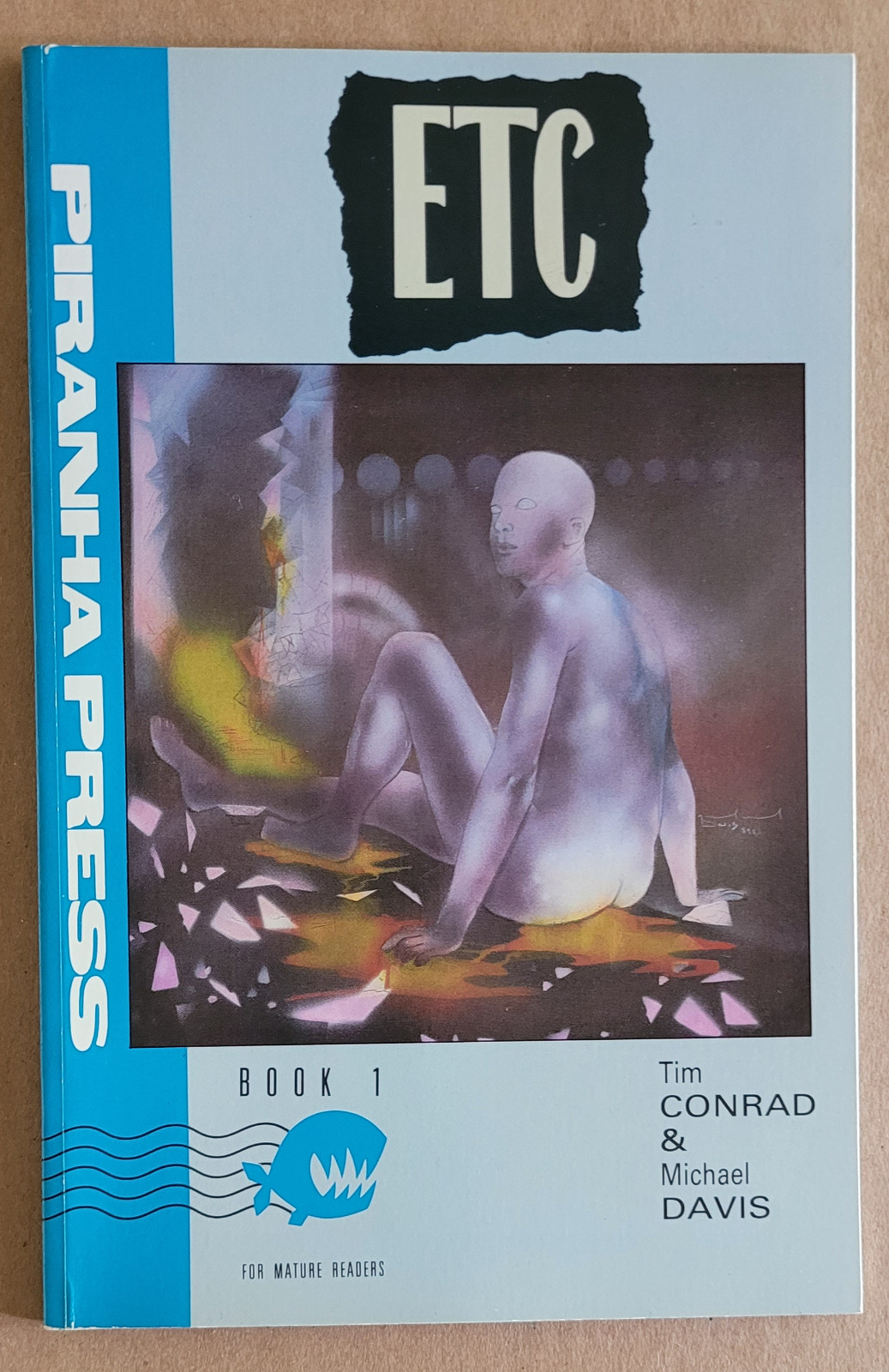 ETC 1 and 2 by Tim Conrad and Michael Davis Piranha Press DC Comics