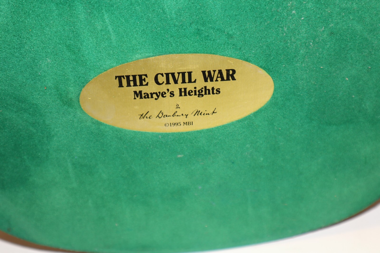 Danbury Mint – Marye’s Heights Battle of Fredricksburg – Excellent Condition