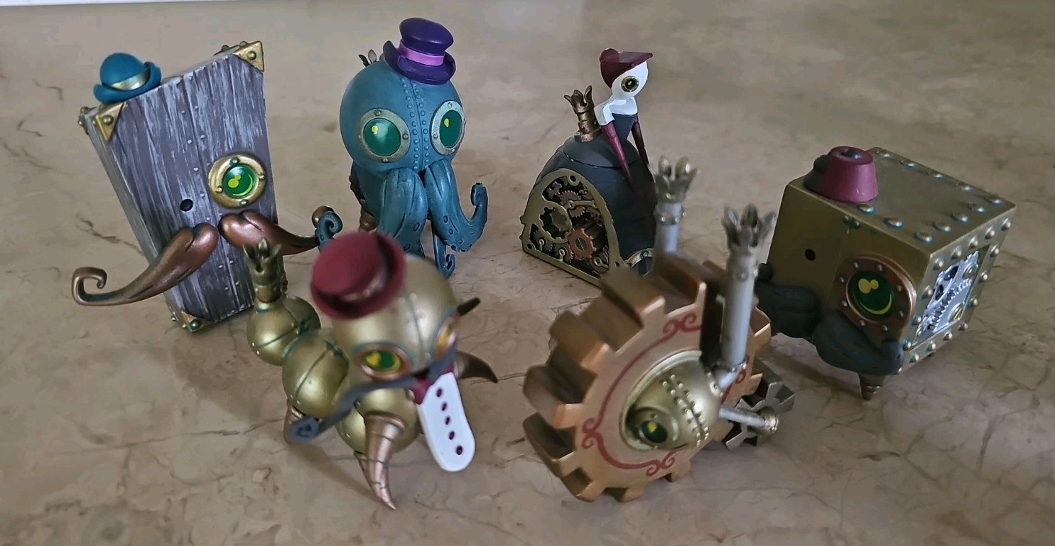 Kidrobot Doktor A Mechtorians Series Vinyl Lot Blind Box Figures Mindstyle Dr.