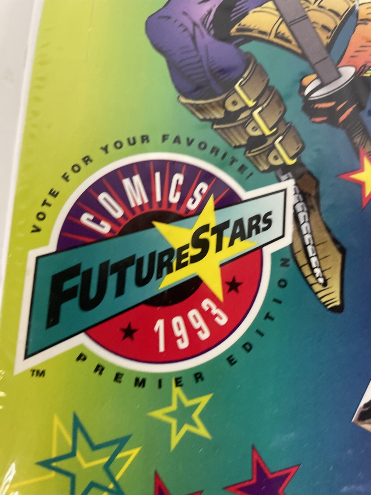 1993 Comics Future Stars Premier Edition Autographed MVP Card Factory Sealed Box