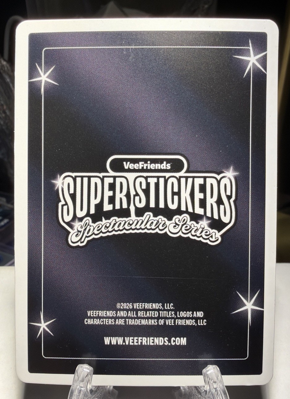 Super Stickers Spectacular Consistent Cougar Bubble Gum On Holo #43/55