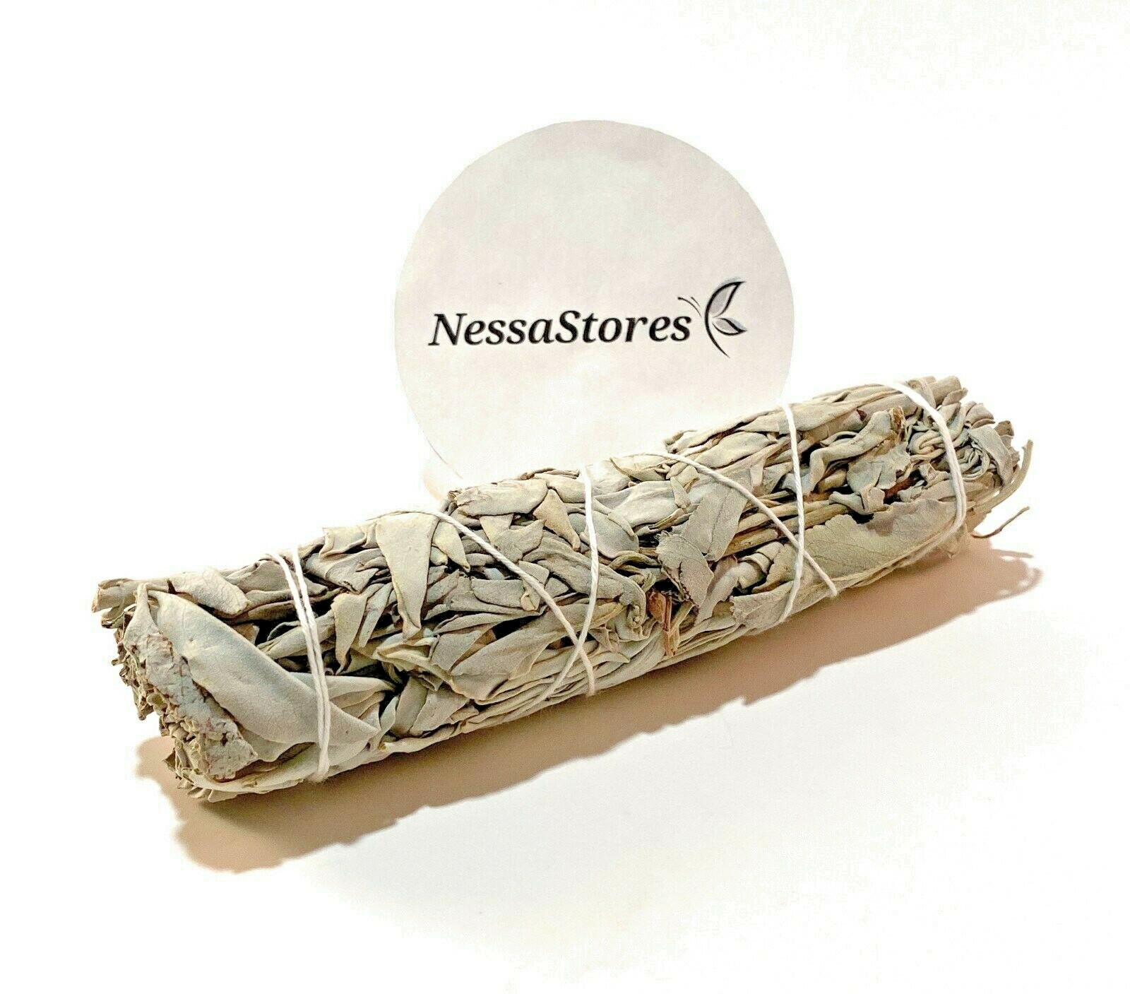 NessaStores White Sage Smudge Stick Incense 6″ Bundle (1 pc) #JC-162