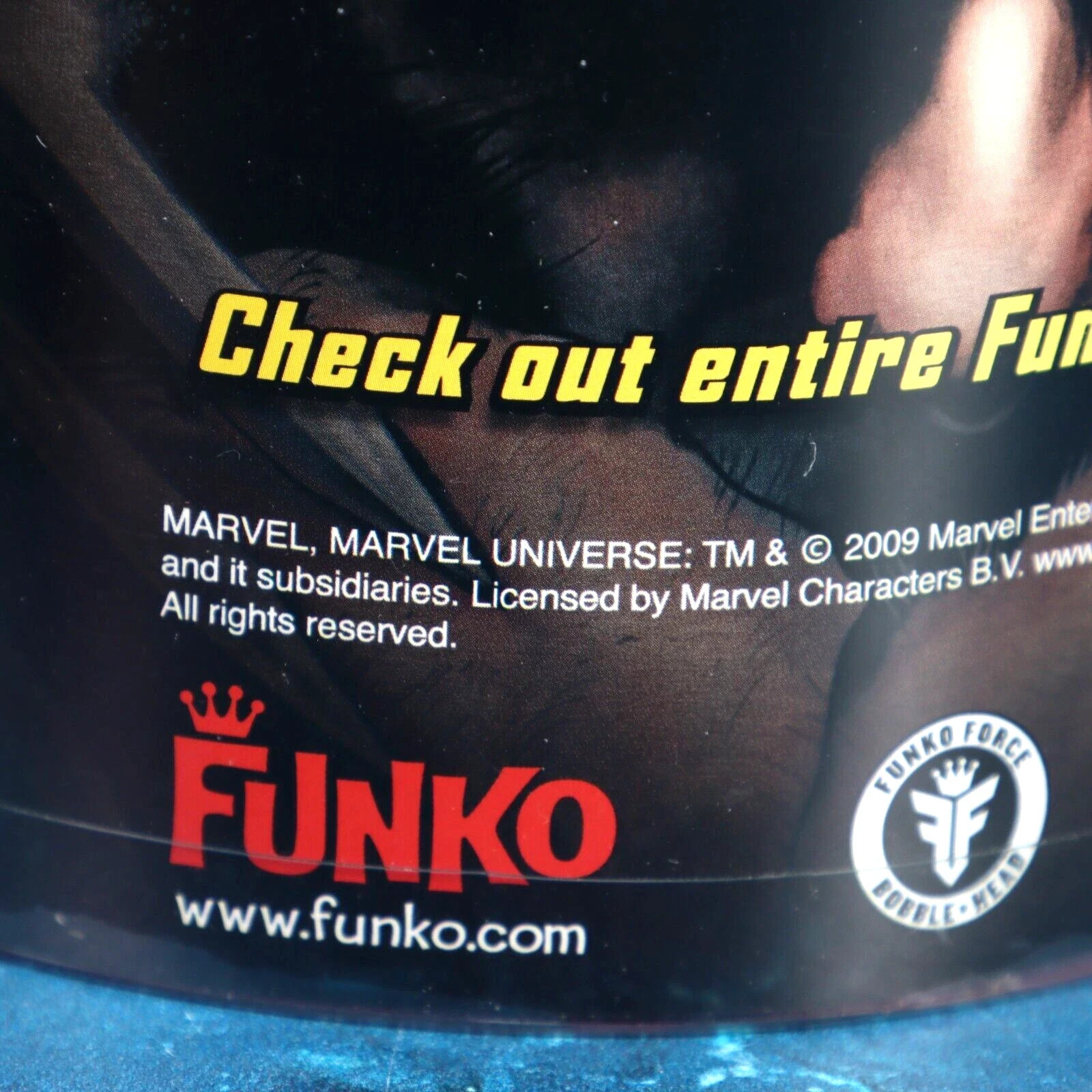 Funko Marvel X-Men Wolverine Bobble-Head Vinyl Figure Funko Force 2009 Sealed