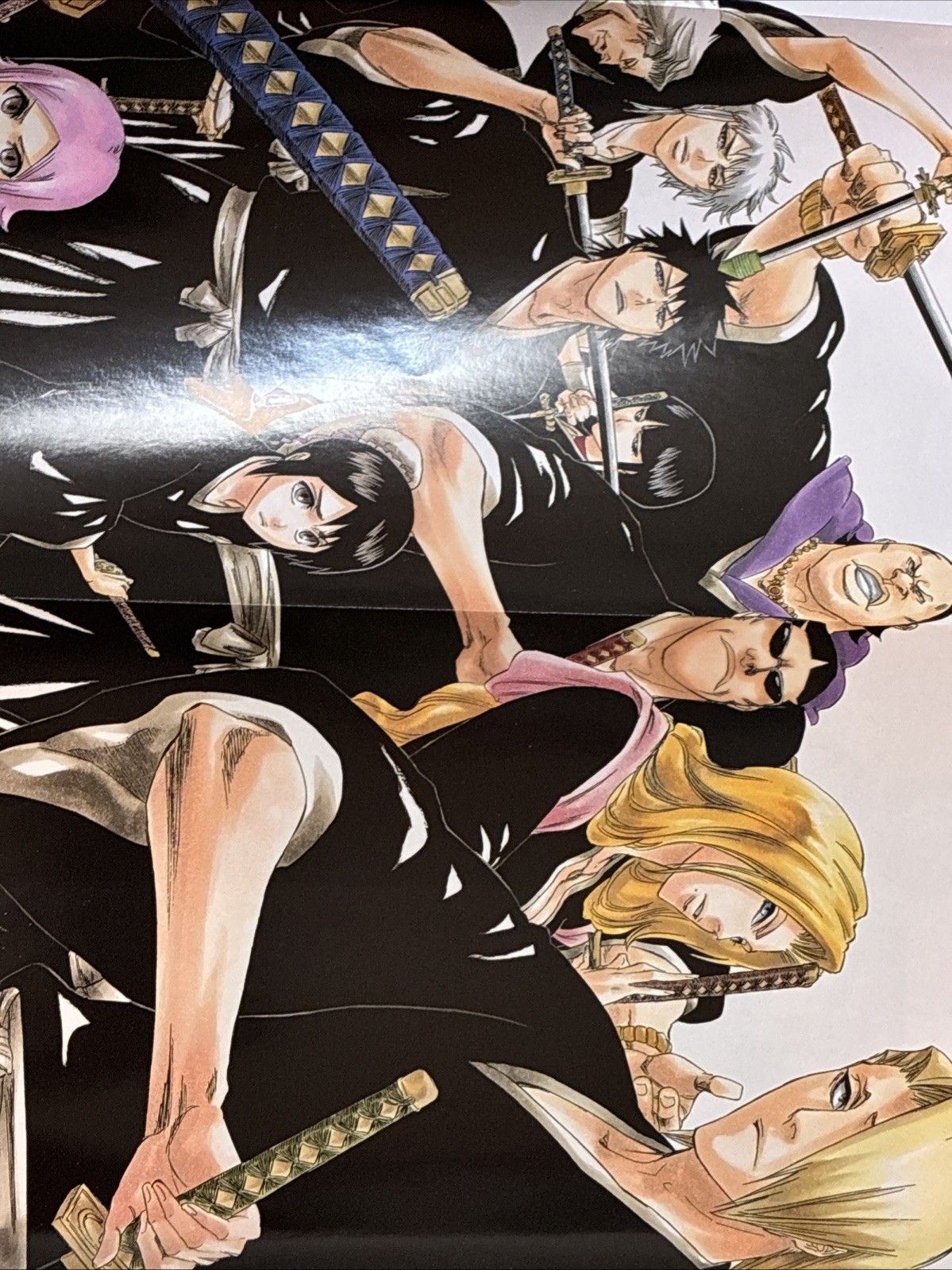 BLEACH Illustration Art Book All Colour But The Black Tite Kubo W/ Poster