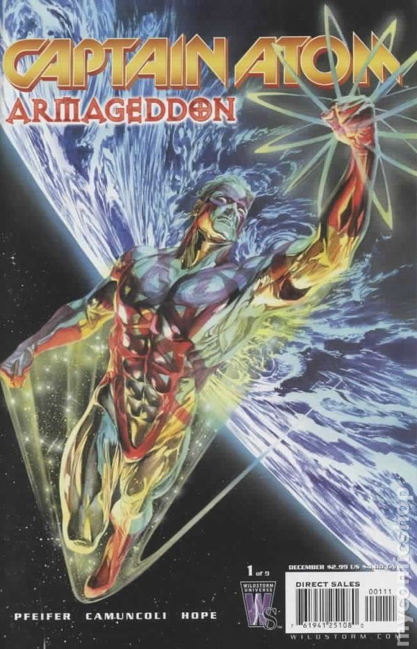 Captain Atom Armageddon 1A VF 2005 Stock Image