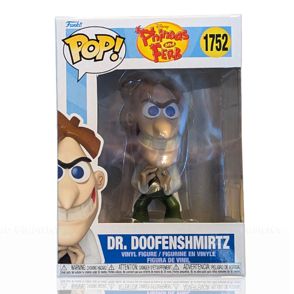 Dr. Doofenshmirtz Funko Pop #1752 – Phineas and Ferb Vinyl Figure GoFigment