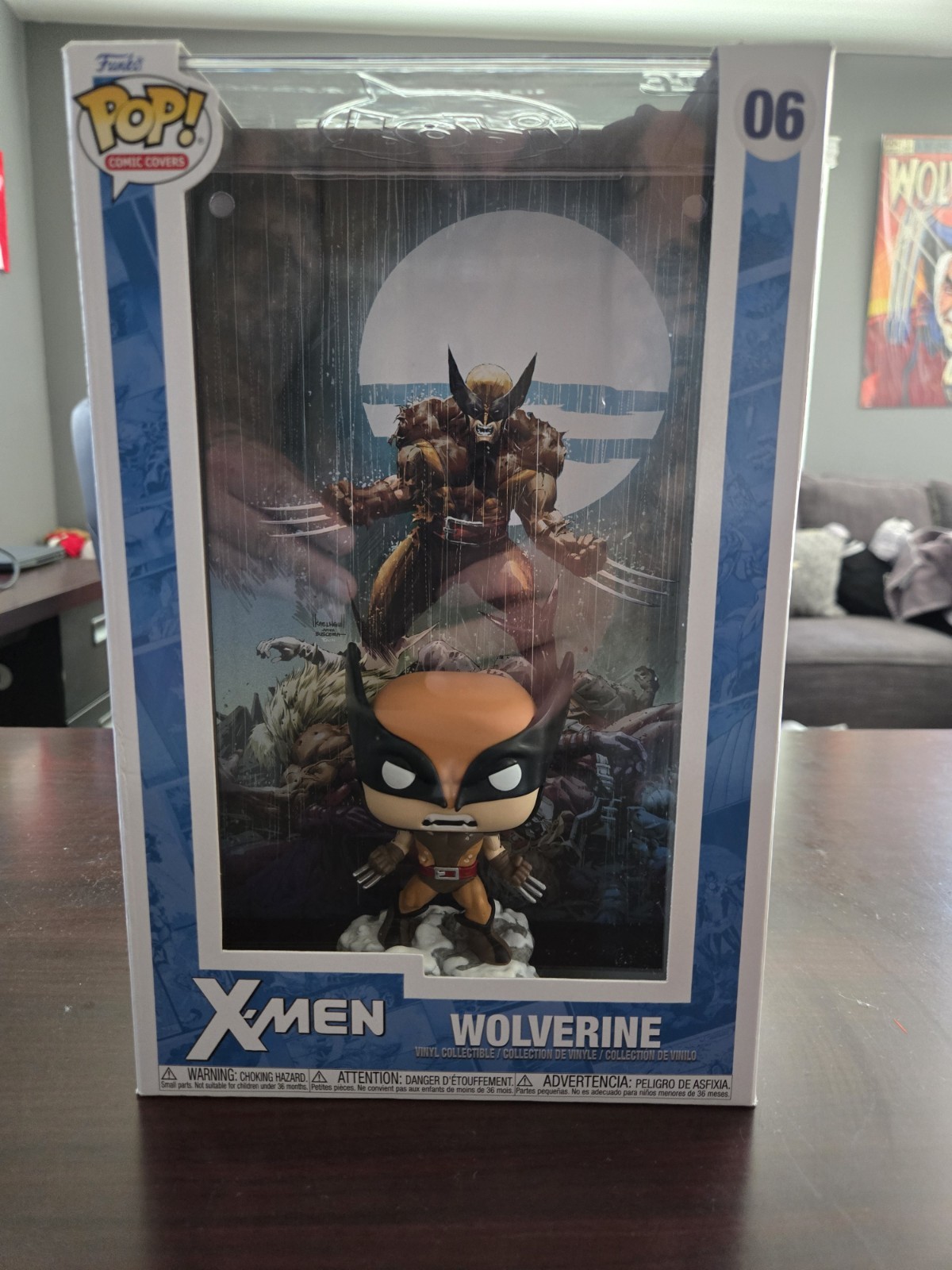 Funko Pop! Comic Covers X-Men Wolverine Comic Cover Vinyl Figure #06