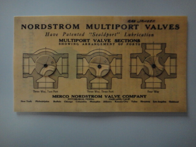 Merco Nordstrom Valve Multiport Valve Sections Guide