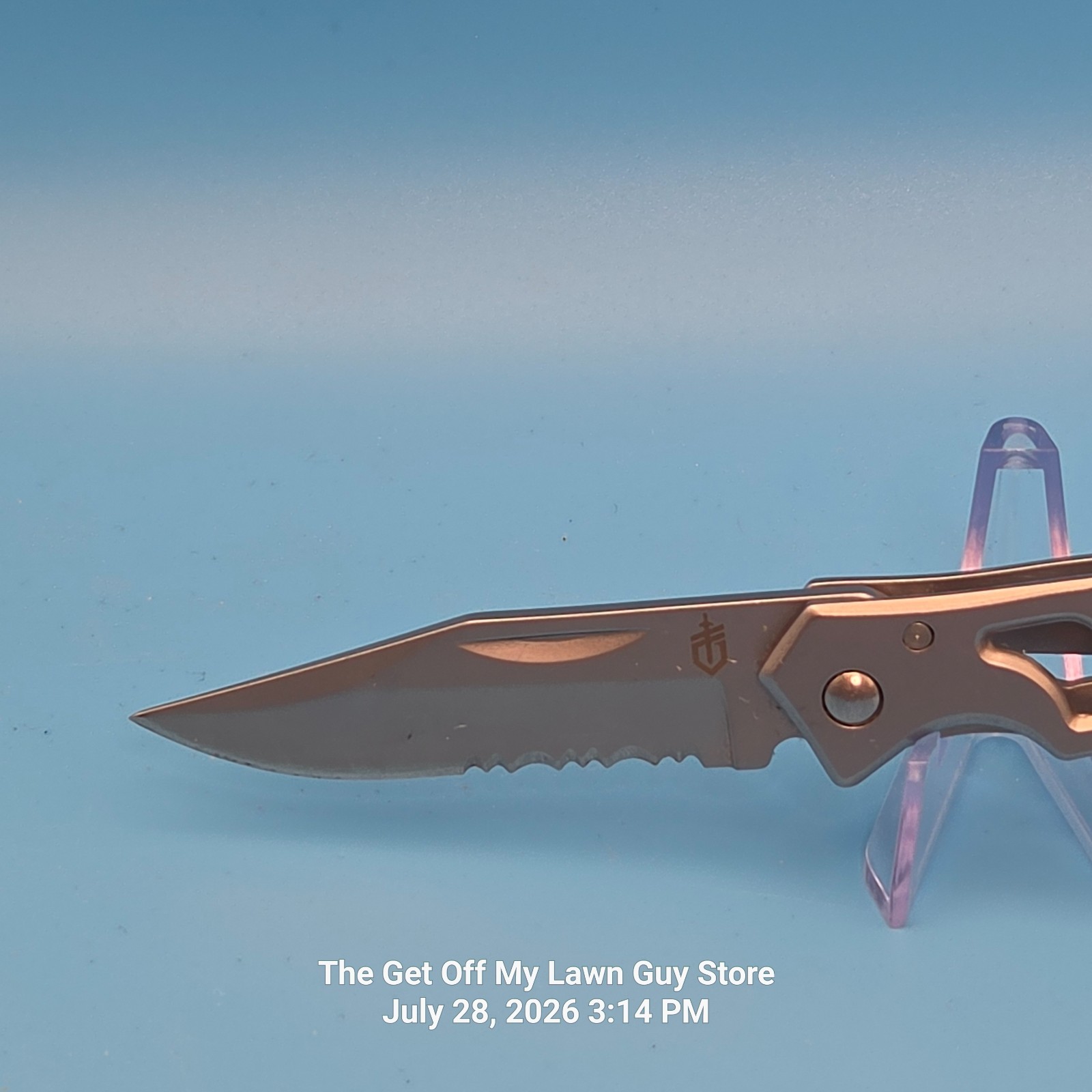 Gerber Mini Paraframe Pocket Knife Partially Serrated Folder Steel Frame Lock ED