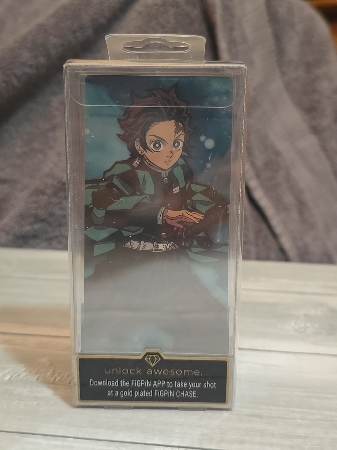 FIGPIN 1210 Tanjiro Kamado Demon Slayer NEW Enamel Pin