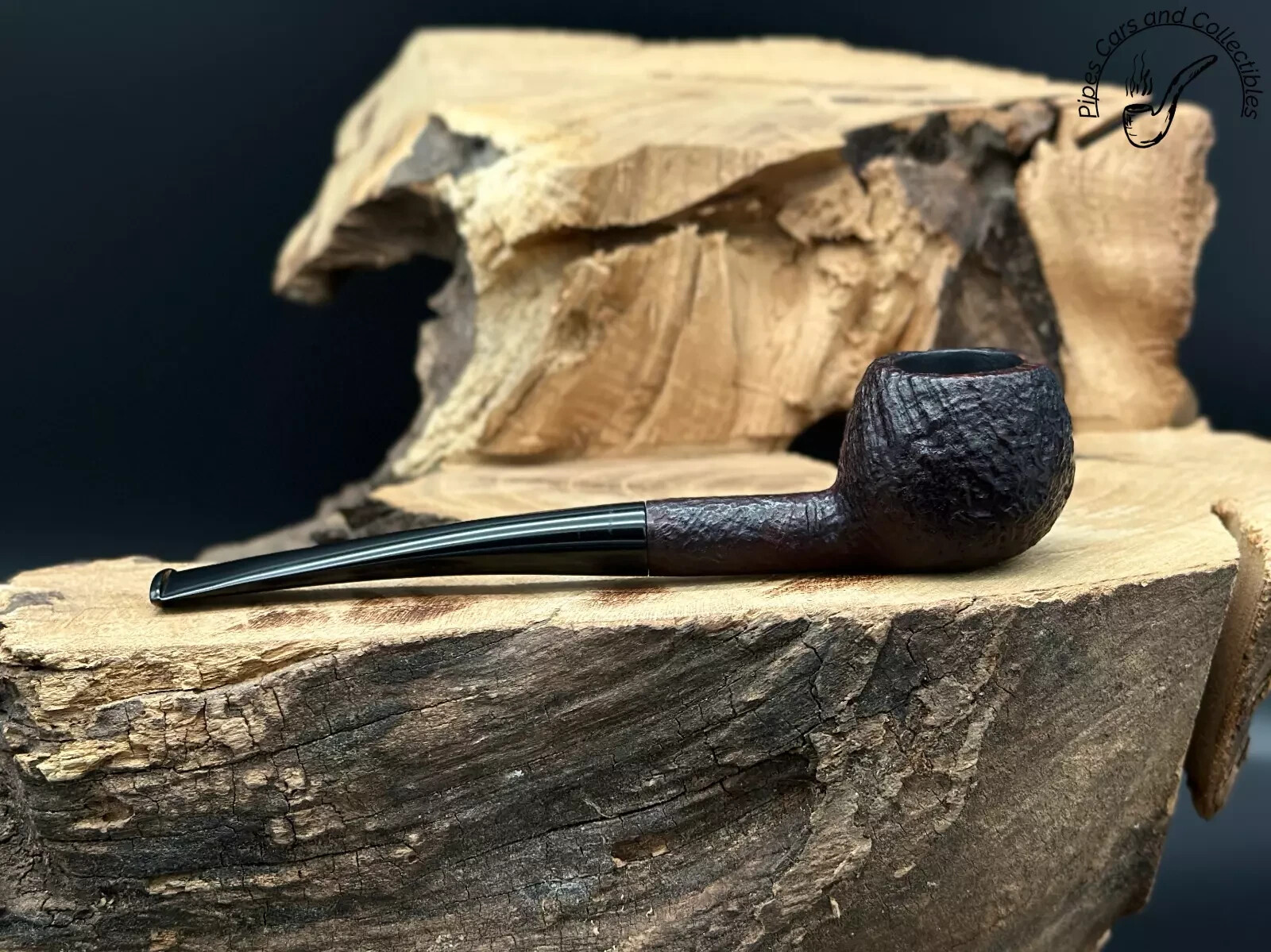 Comoy’s Sandblast 336C Apple Shaped Smoking Pipe