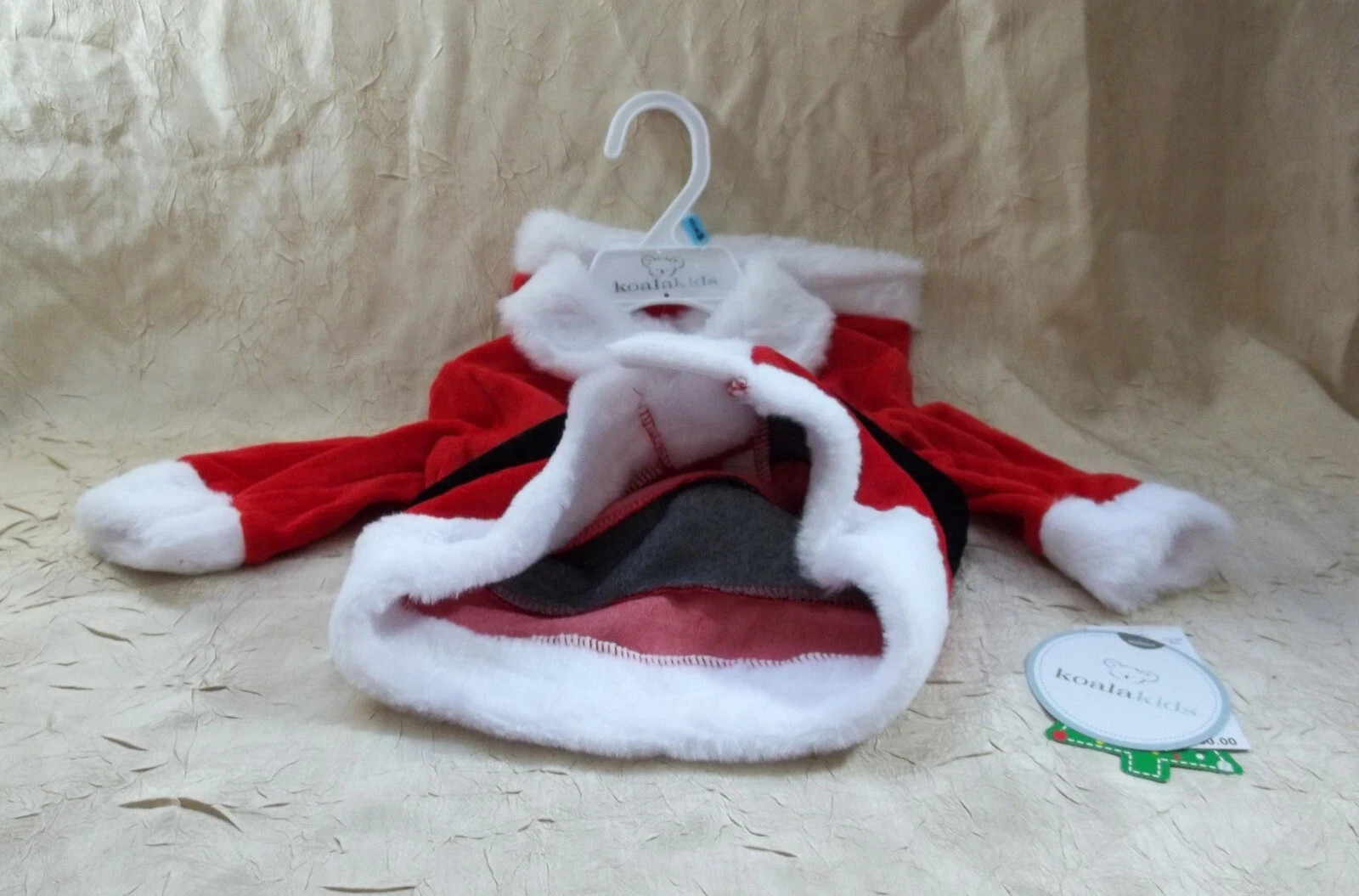 Baby Santa Claus Suit & Hat 3-6 Months Size Koala Kids Brand New with Tag