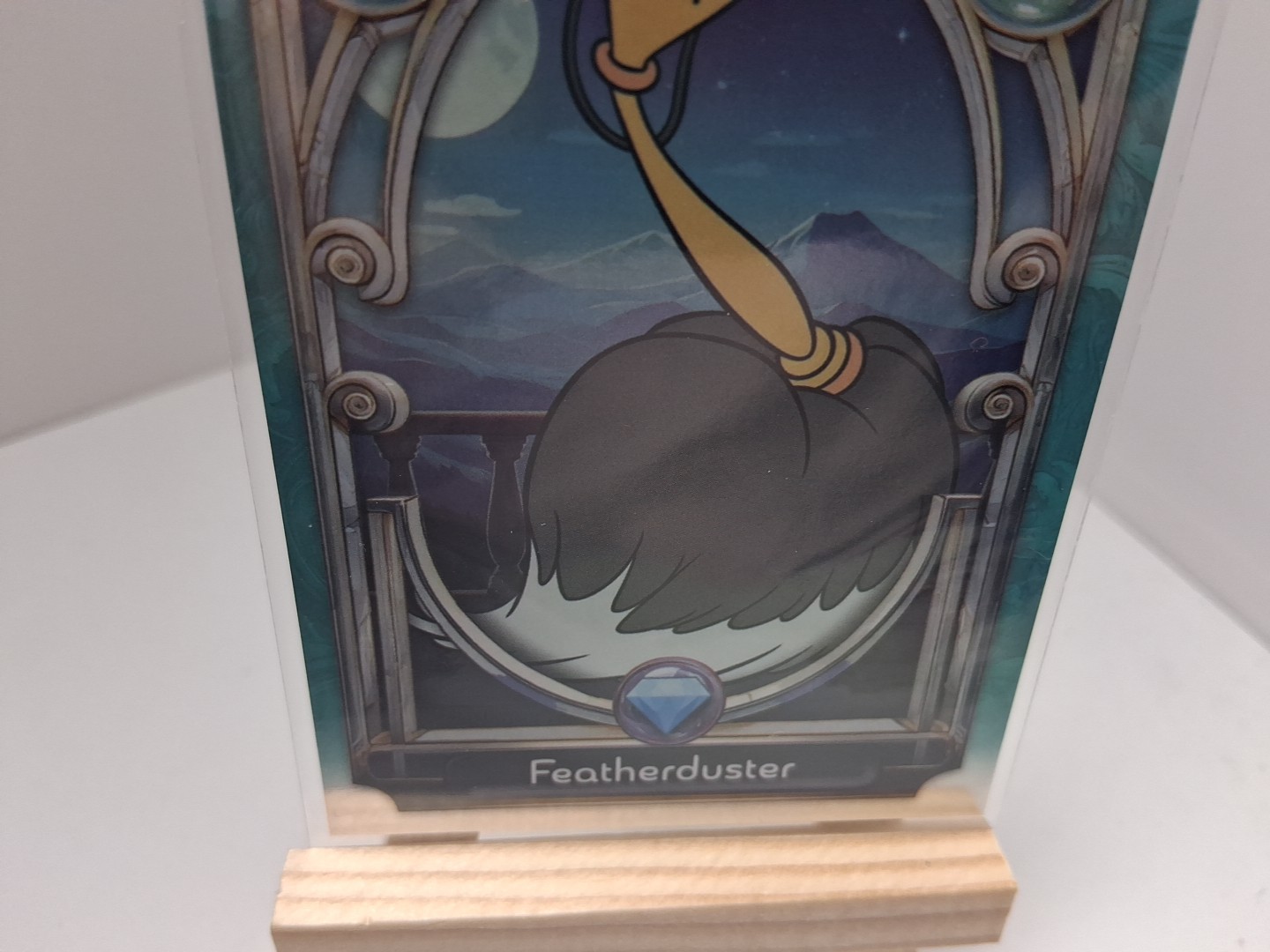 2025 Topps Disney Wonder Tier 2 Featherduster Diamond Card 129 Rainbow Foil NMM